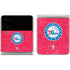 NBA Philadelphia 76ers Distressed Galaxy Z Flip4 5G Skin